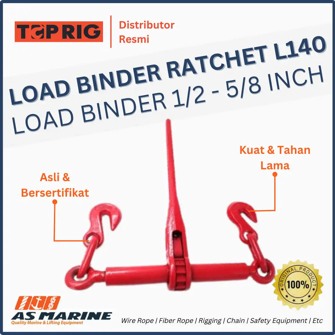 TOPRIG Load Binder Ratchet Type L140 1/2 - 5/8 Inch